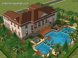 The Sims 2 house design
