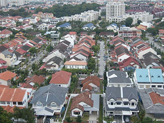 Kenbangan landed housing area