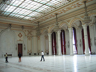 Inside of Palace of the Parliament