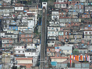 favela between Copacabana and Ipatema