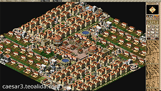 Caesar 3 Perfect City designed by Teoalida