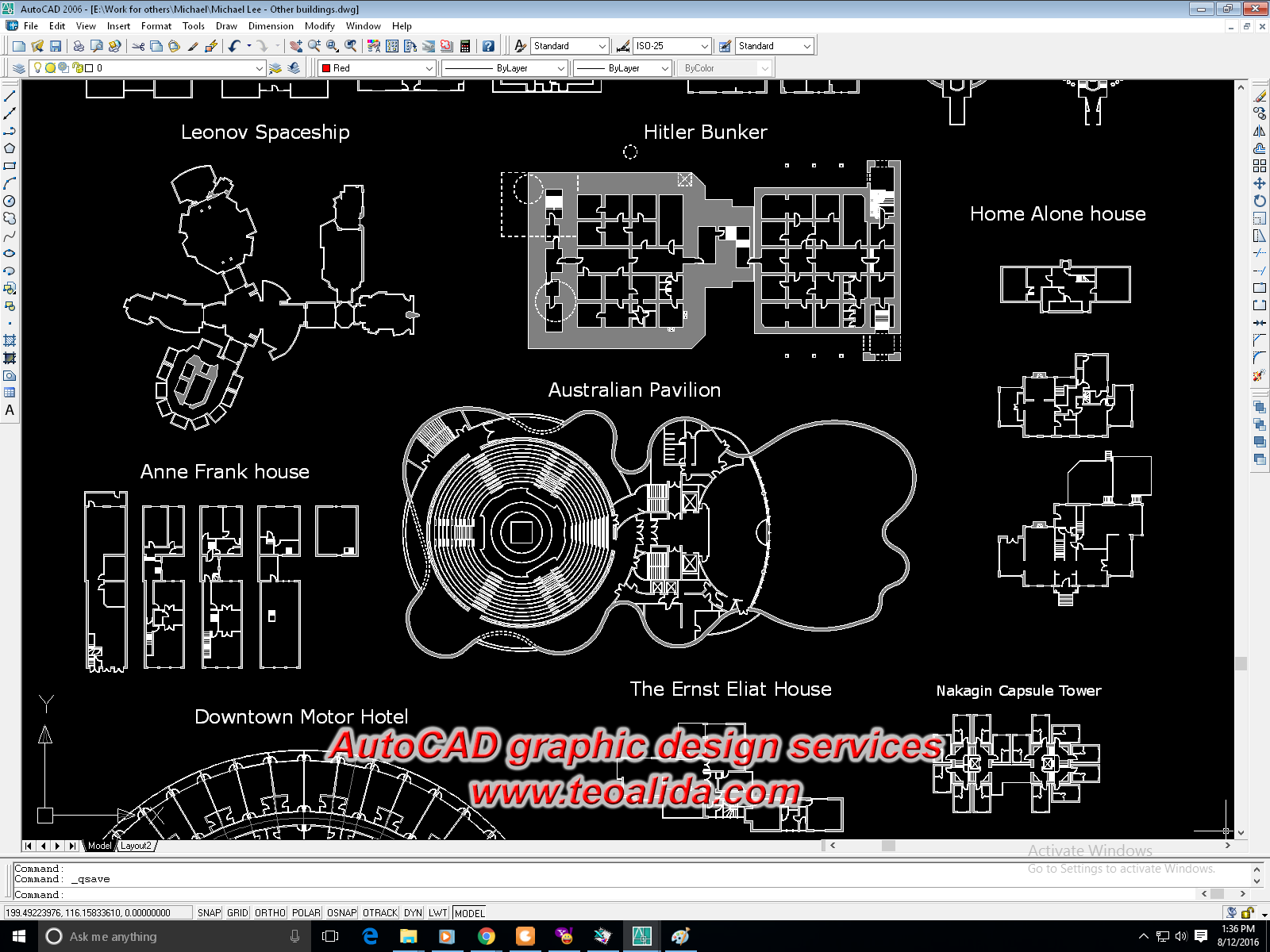 Desen grafic in AutoCAD