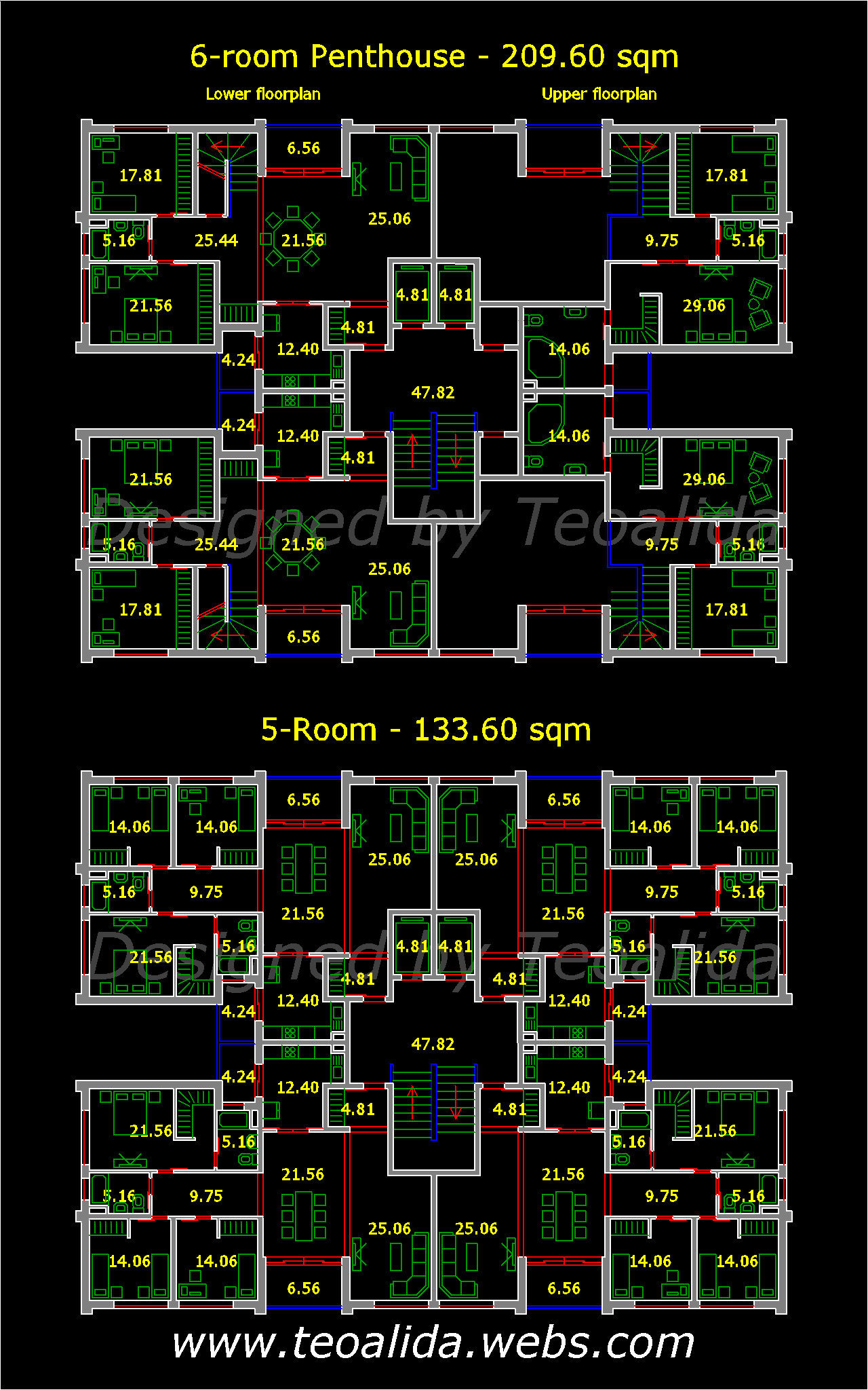 Rectangle Tower floor plan