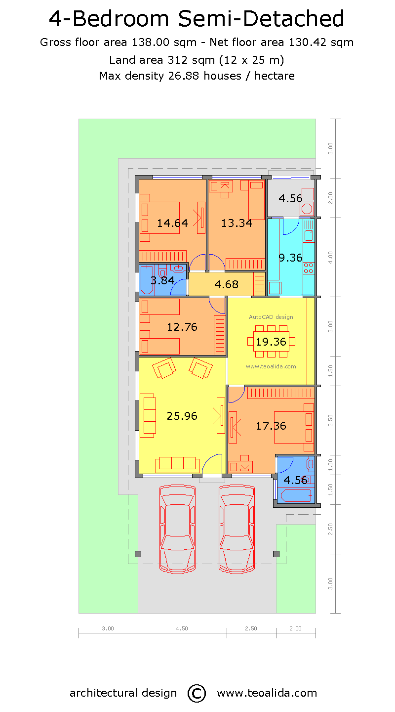 House Floor Plans 50 400 Sqm Designed By Me The World Of Teoalida