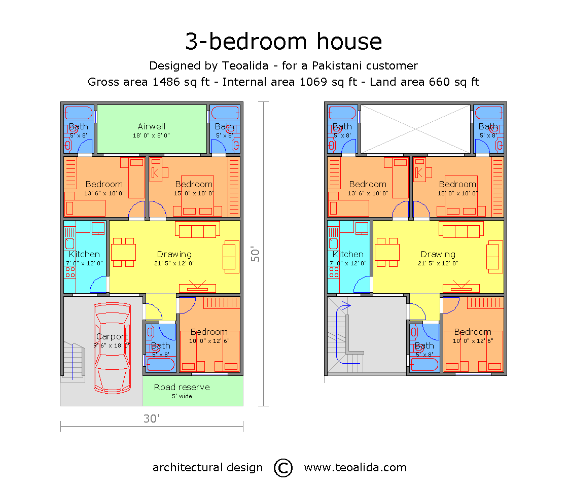 Multi-generation house floor plan