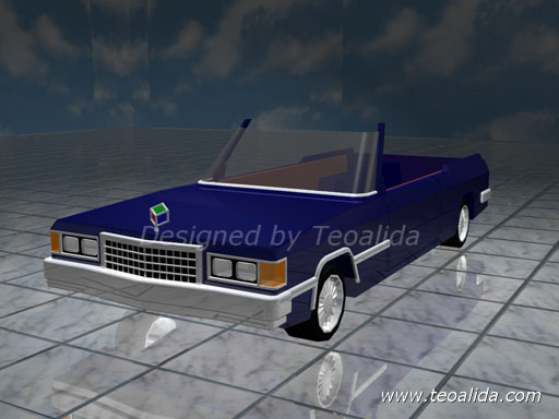 AutoCAD 3D car design 2007