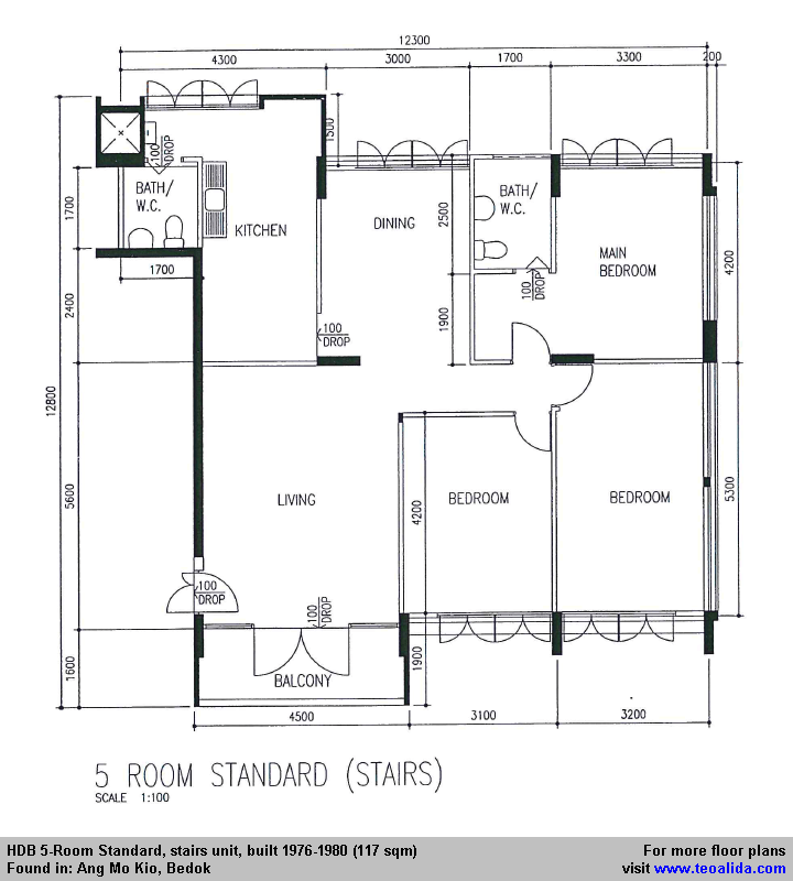 Hdb Flat Types 3std 3ng 4s 4a 5i