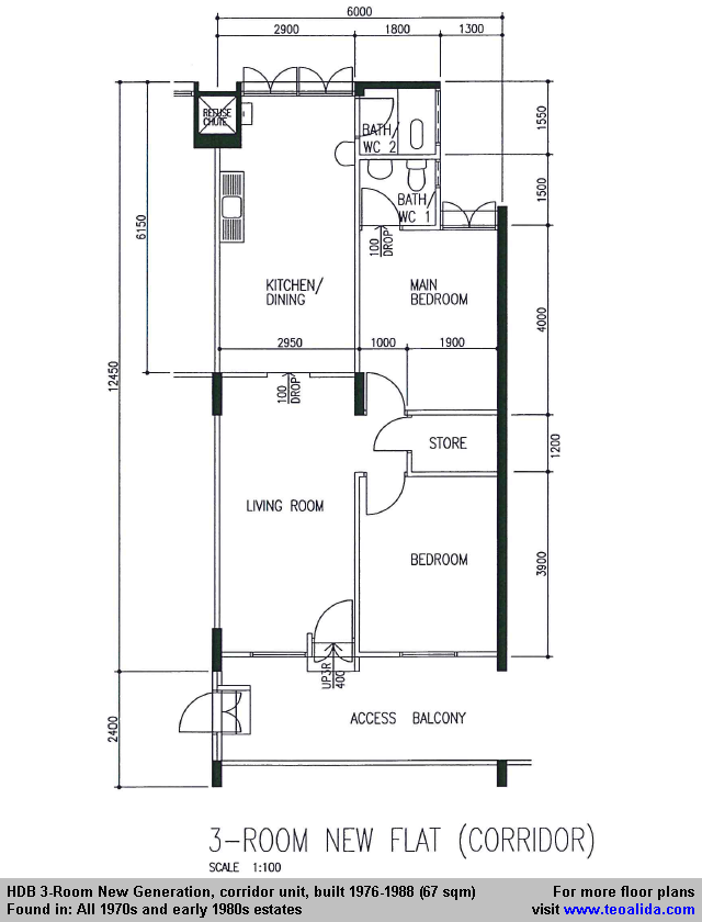 Hdb Flat Types 3std 3ng 4s 4a 5i