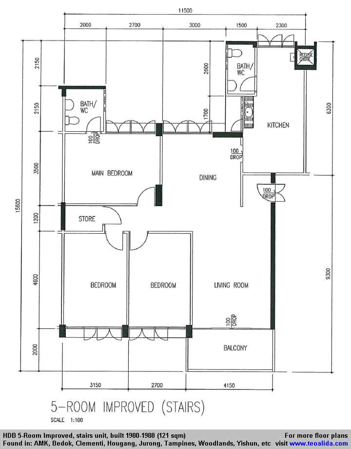 Hdb Flat Types 3std 3ng 4s 4a 5i