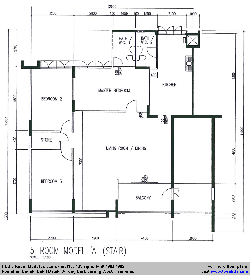 Hdb Flat Types 3std 3ng 4s 4a 5i