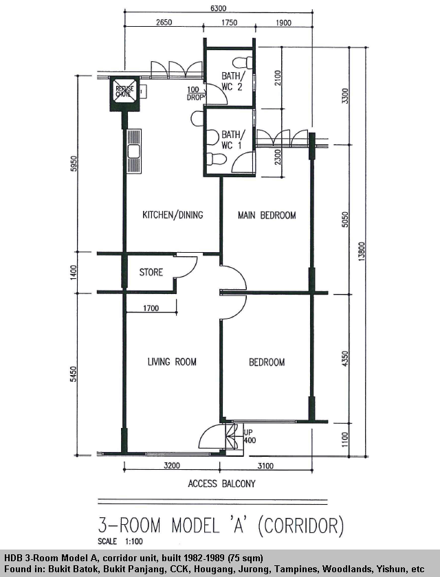 Hdb Flat Types 3std 3ng 4s 4a 5i