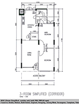 3S flat (64 sqm)