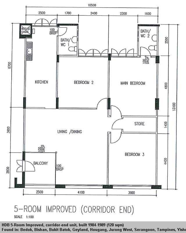 Hdb Flat Types 3std 3ng 4s 4a 5i