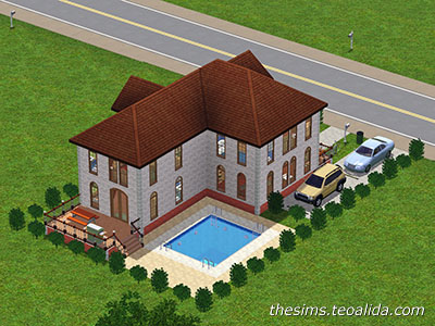 The Sims worlds and houses built by Teoalida for free download