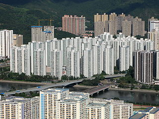 Hong Kong private housing estate