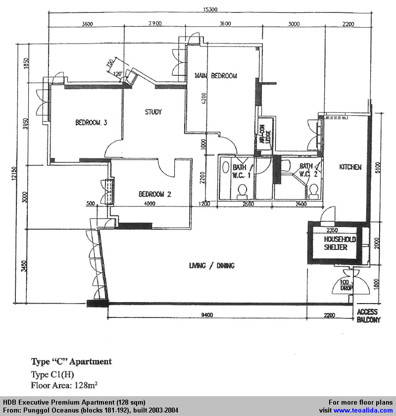 Housing Information Hdb Floor Plans Bto Sers Ec Etc