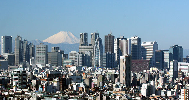 Skyscrapers in Tokyo