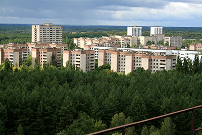 Pripyat, Chernobyl abandoned town