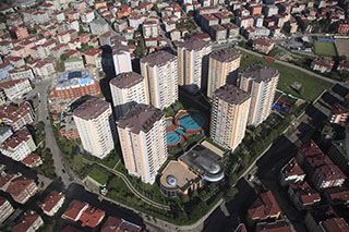 Modern condominium in Turkey