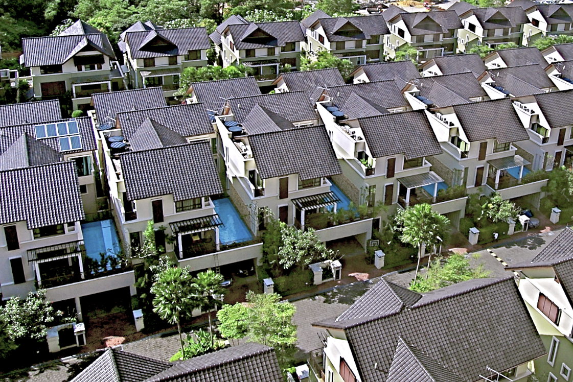 Resulta ng larawan para sa Row Houses, Modern Traditional Malay Houses