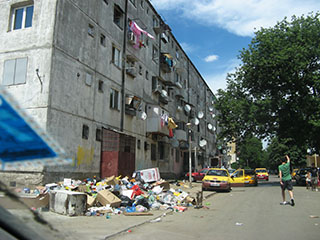 Ferentari, low-end public housing