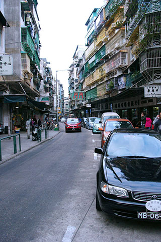 Urban canyons, Macau