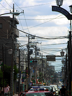 Typical Tokyo street, so ugly!