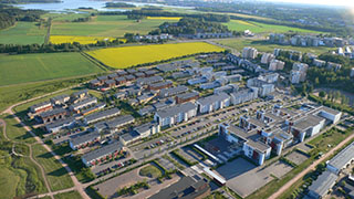 Viikki, aerial view