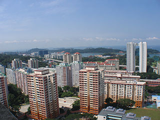 Telok Blangah view from Mount Faber