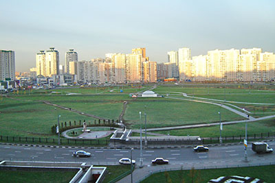 Moskow apartment blocks