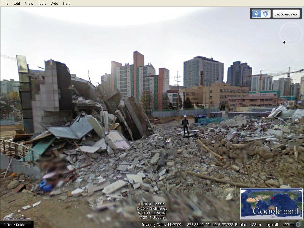 Ahyeon-dong demolition