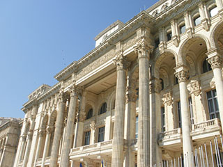 Detail of Palace of the Parliament
