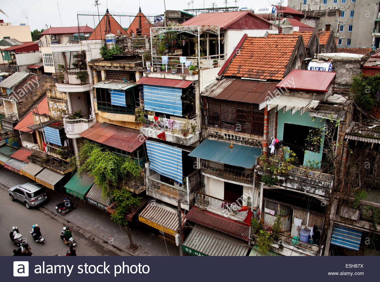 Hanoi narrow houses